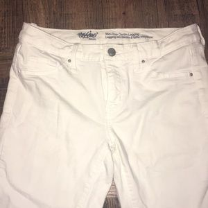 Mossimo denim Mid-Rise Denim Legging